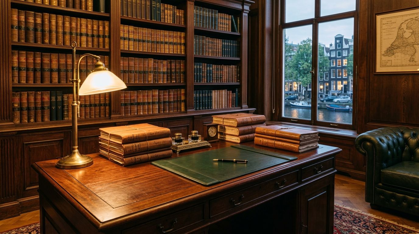 Historisch pand aan de Amsterdamse gracht — ons kantoor
